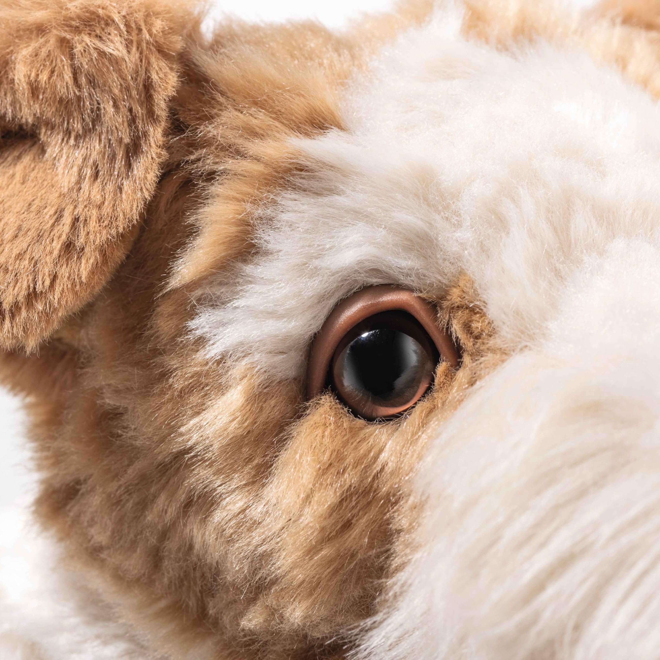 Steiff Foxy Fox Terrier Dog – 13” Plush Stuffed Puppy with Soft Cream, Tan & Black Fur – Lifelike Collectible Terrier for Kids & Dog Lovers - Image 6