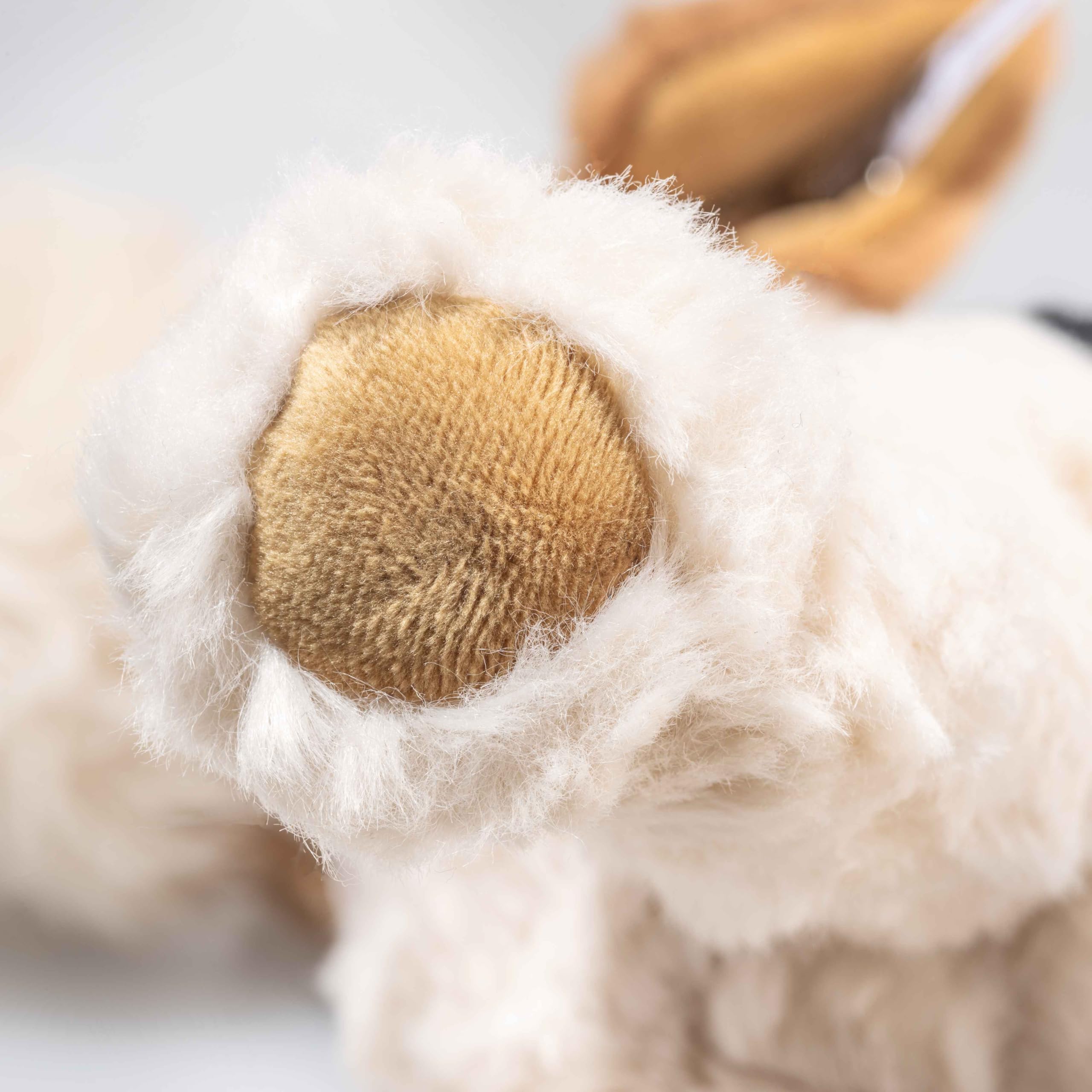 Steiff Foxy Fox Terrier Dog – 13” Plush Stuffed Puppy with Soft Cream, Tan & Black Fur – Lifelike Collectible Terrier for Kids & Dog Lovers - Image 8