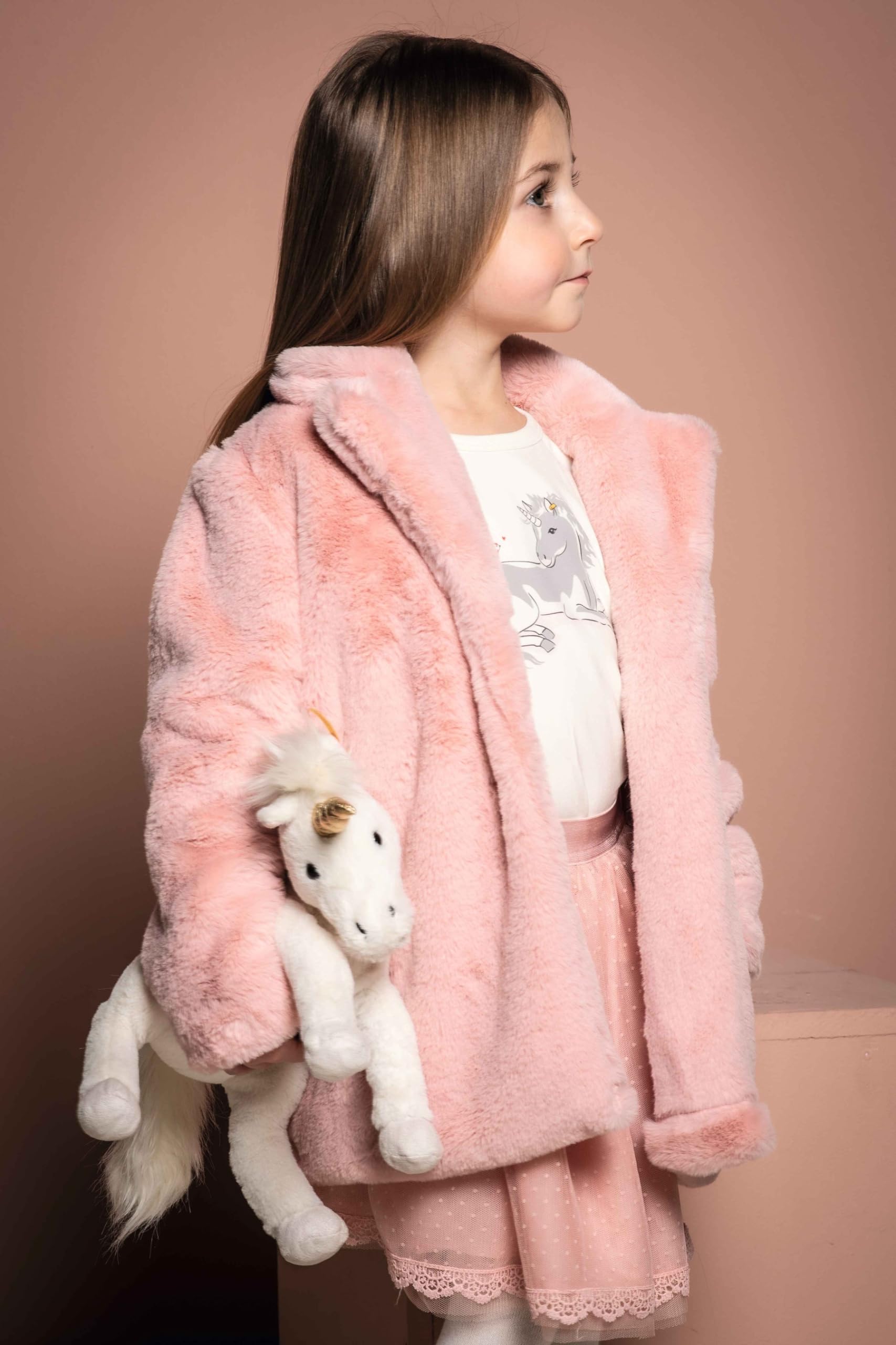 Steiff Handcrafted Since 1880 Premium Plush Dangling Stuffed Animal - 11" Unica Unicorn - Image 4